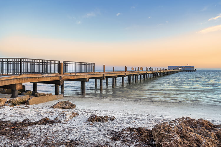 Anna Maria Island City Pier at Sunset