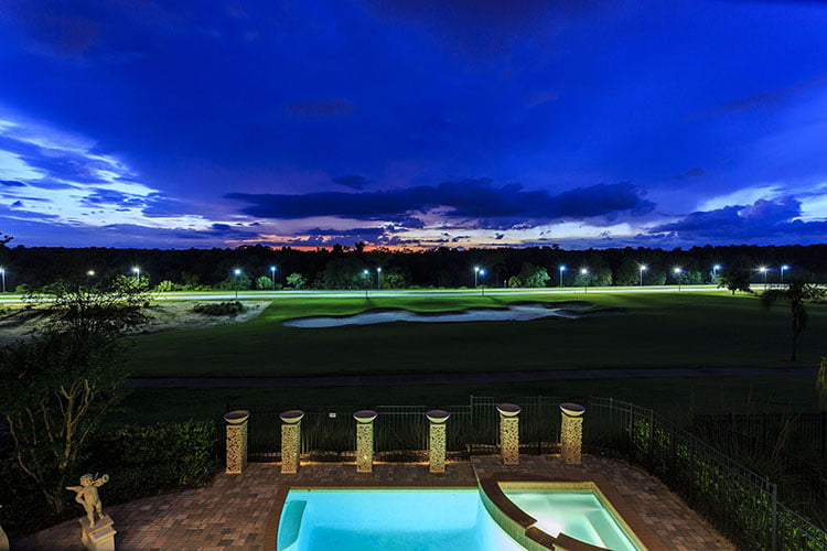 RVH_081R Balcony view of sunset