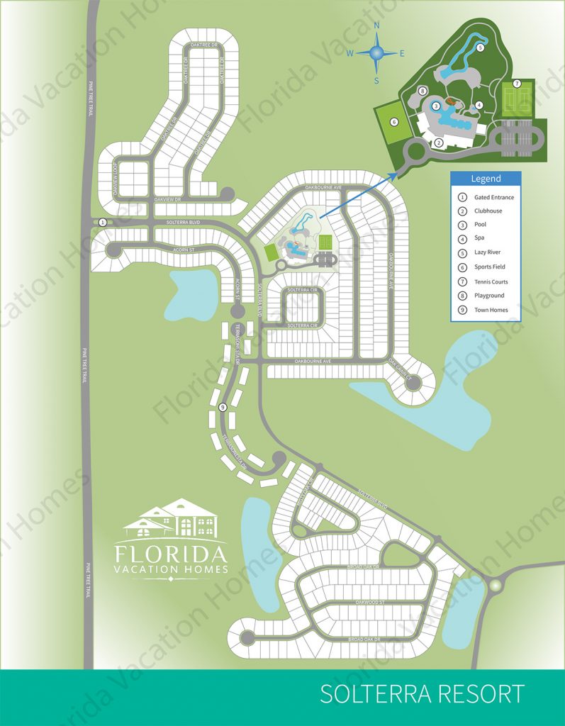 Solterra Resort Map
