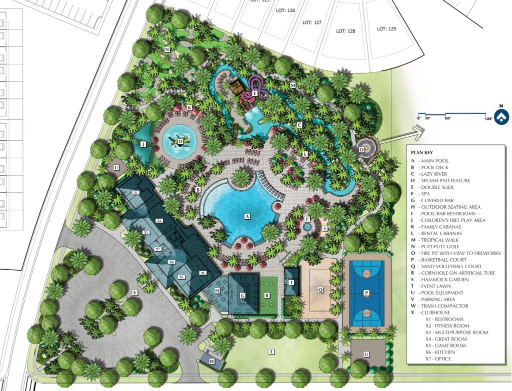 Windsor Island Map of Amenities
